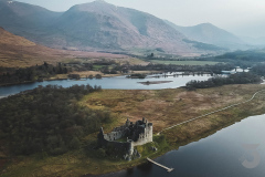 Kilchurn Castle Ruin at Loch Awe
