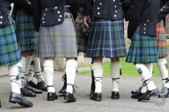 Men wearing Kilts